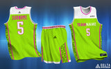 Basketball Jersey Set (Code: PRE-1070)