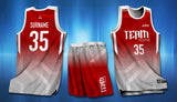 Basketball Jersey Set (Code: PRE-1108)