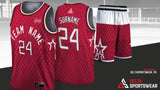 Basketball Jersey Set (Code: PRE-1012)